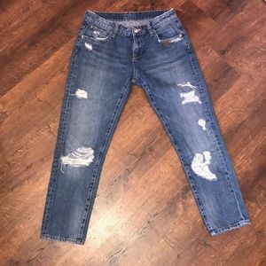 NWOT ZARA Basic Z1975 Distressed Denim Jeans